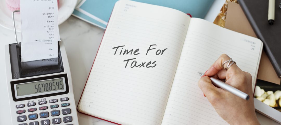 Time for Taxes Money Financial Accounting Taxation Concept